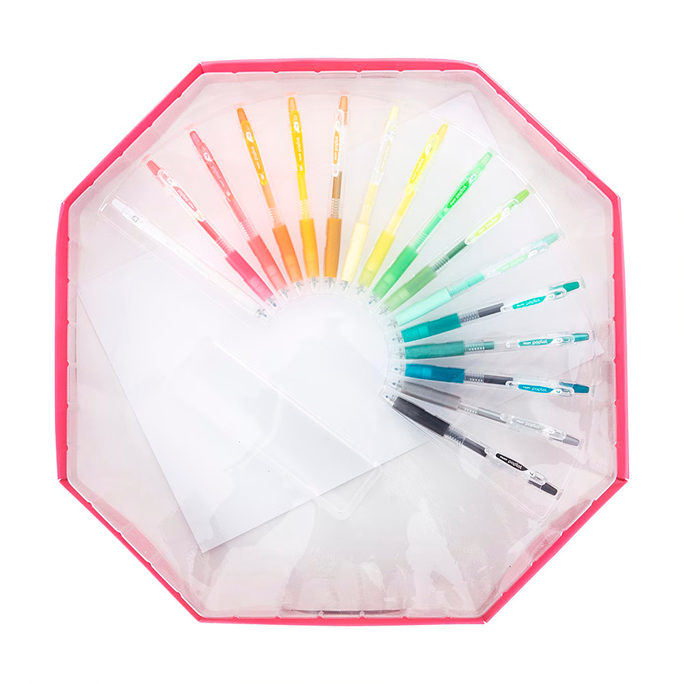 Set Poplol 16 Colores Golden Green 2