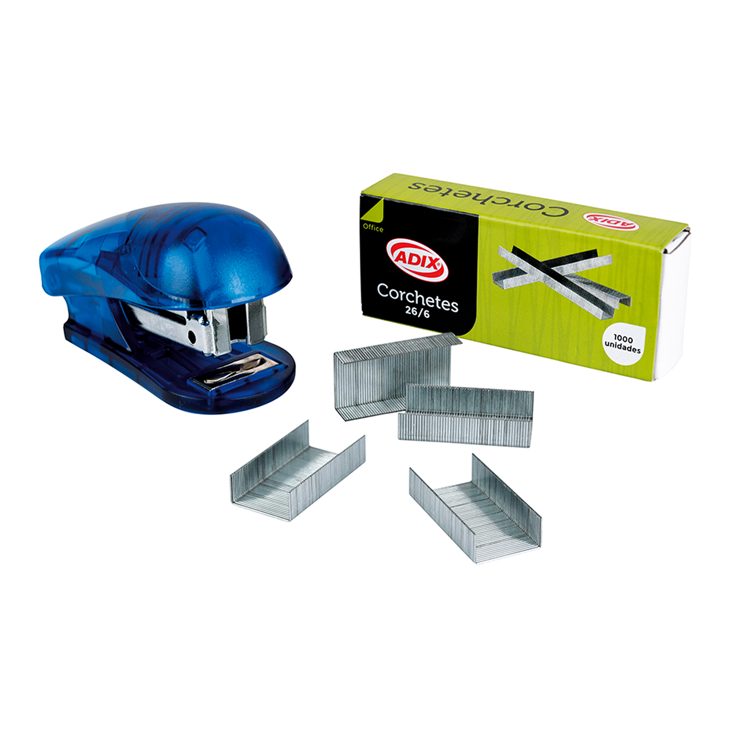 Corchetera de Bolsillo + Corchetes 2