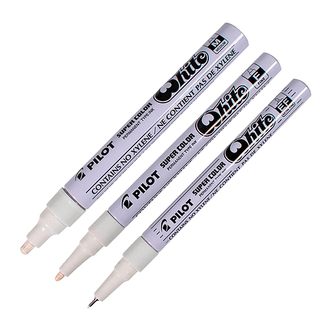 Marcadores Óleo Color Blanco