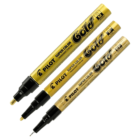 Marcadores Óleo Color Oro