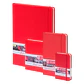 Libreta Sketchbook Roja Lisa 140grs 80hjs - Art Creation - Miniatura 1