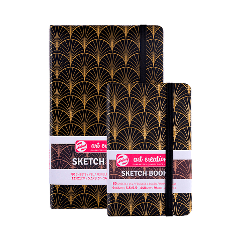 Libreta Sketchbook Art Deco Lisa 140grs 80hjs - Art Creation