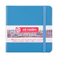 Libreta Sketchbook Azul Lago Lisa 140grs 80hjs - Art Creation - Miniatura 3