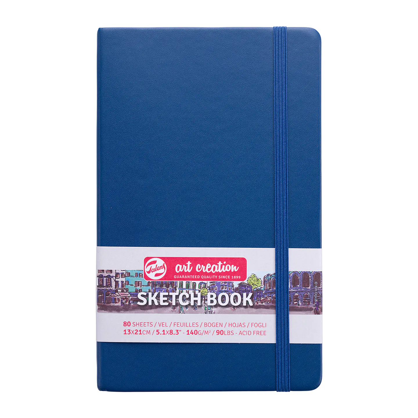 Libreta Sketchbook Azul Marino Lisa 140grs 80hjs - Art Creation 4