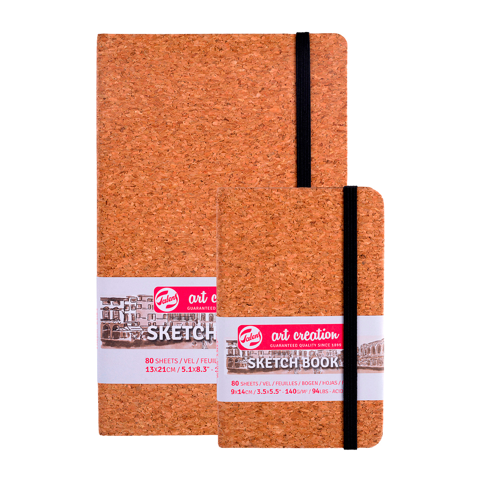 Libreta Sketchbook Corcho Lisa 140grs 80hjs - Art Creation 1