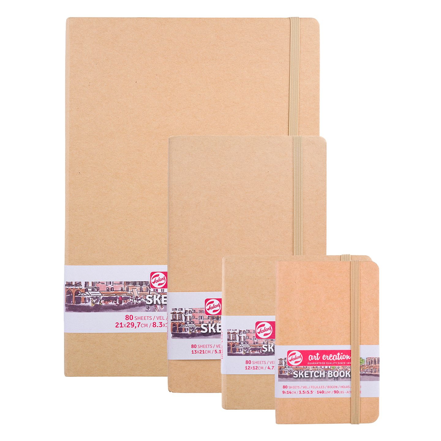 Libreta Sketchbook Kraft Lisa 140grs 80hjs - Art Creation 1