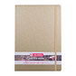 Libreta Sketchbook Dorada Lisa 140grs 80hjs - Art Creation - Miniatura 5