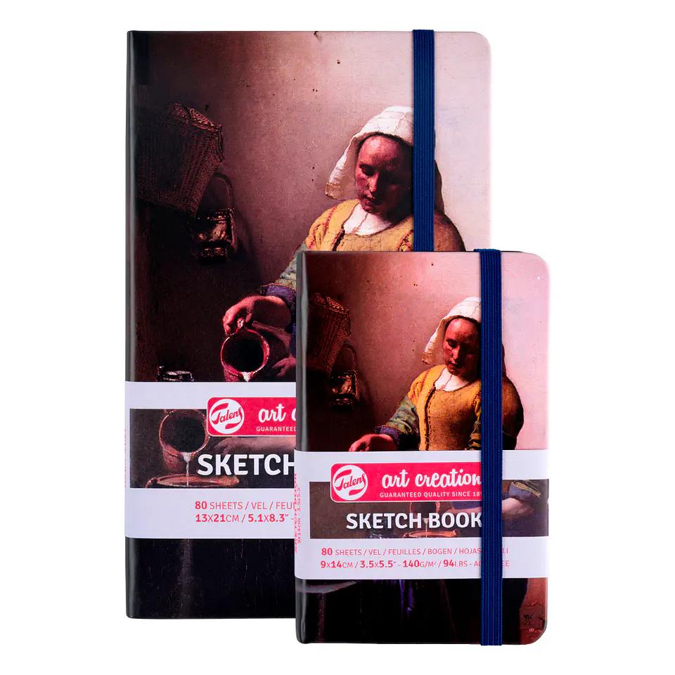 Libreta Sketchbook La Lechera Lisa 140grs 80hjs - Art Creation 1