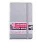 Libreta Sketchbook Plateada Lisa 140grs 80hjs - Art Creation - Miniatura 2