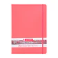 Libreta Sketchbook Rojo Coral Lisa 140grs 80hjs - Art Creation - Miniatura 5