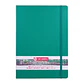 Libreta Sketchbook Verde Bosque Lisa 140grs 80hjs - Art Creation - Miniatura 5