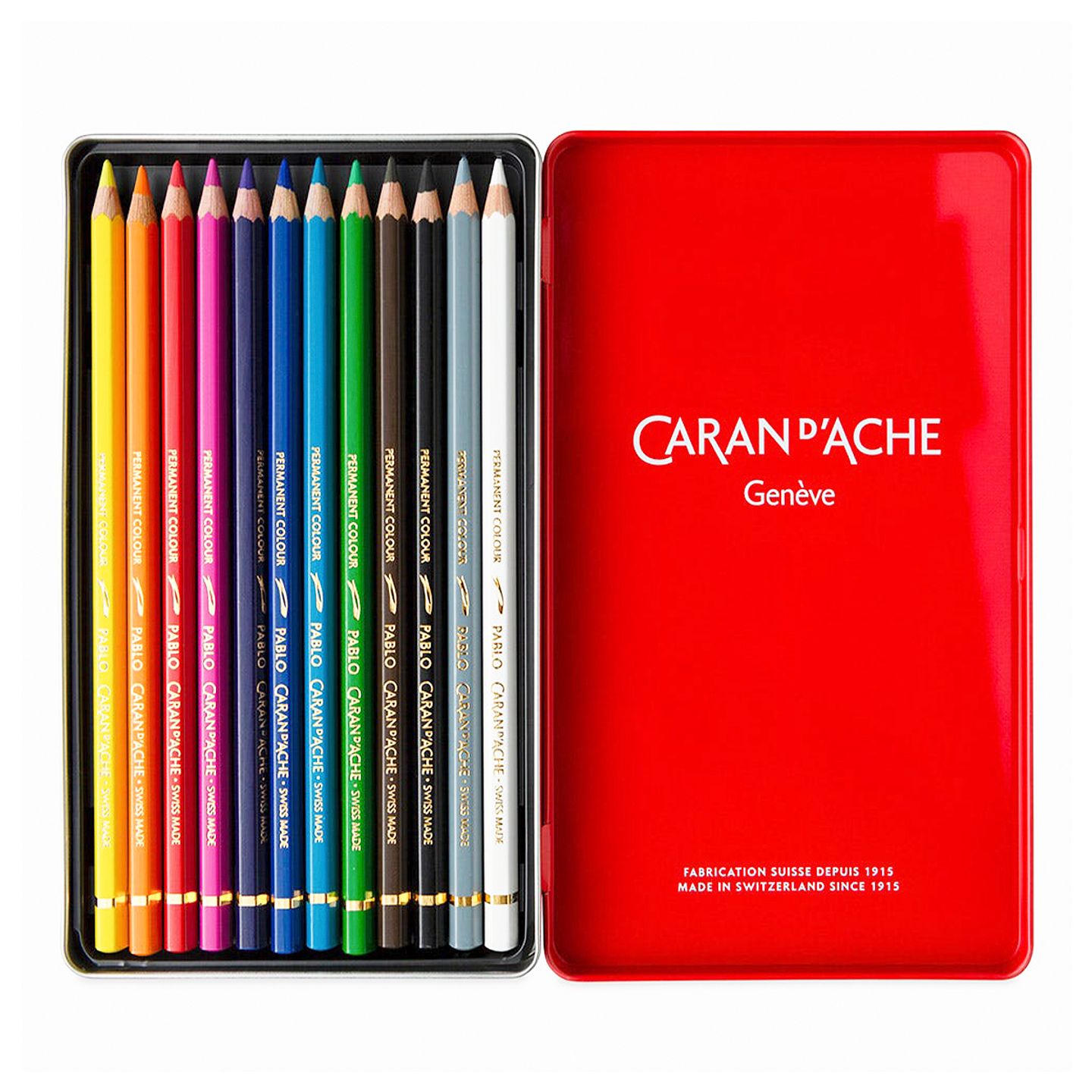 Lápices de Colores Pablo Caran D Ache Set 12 2