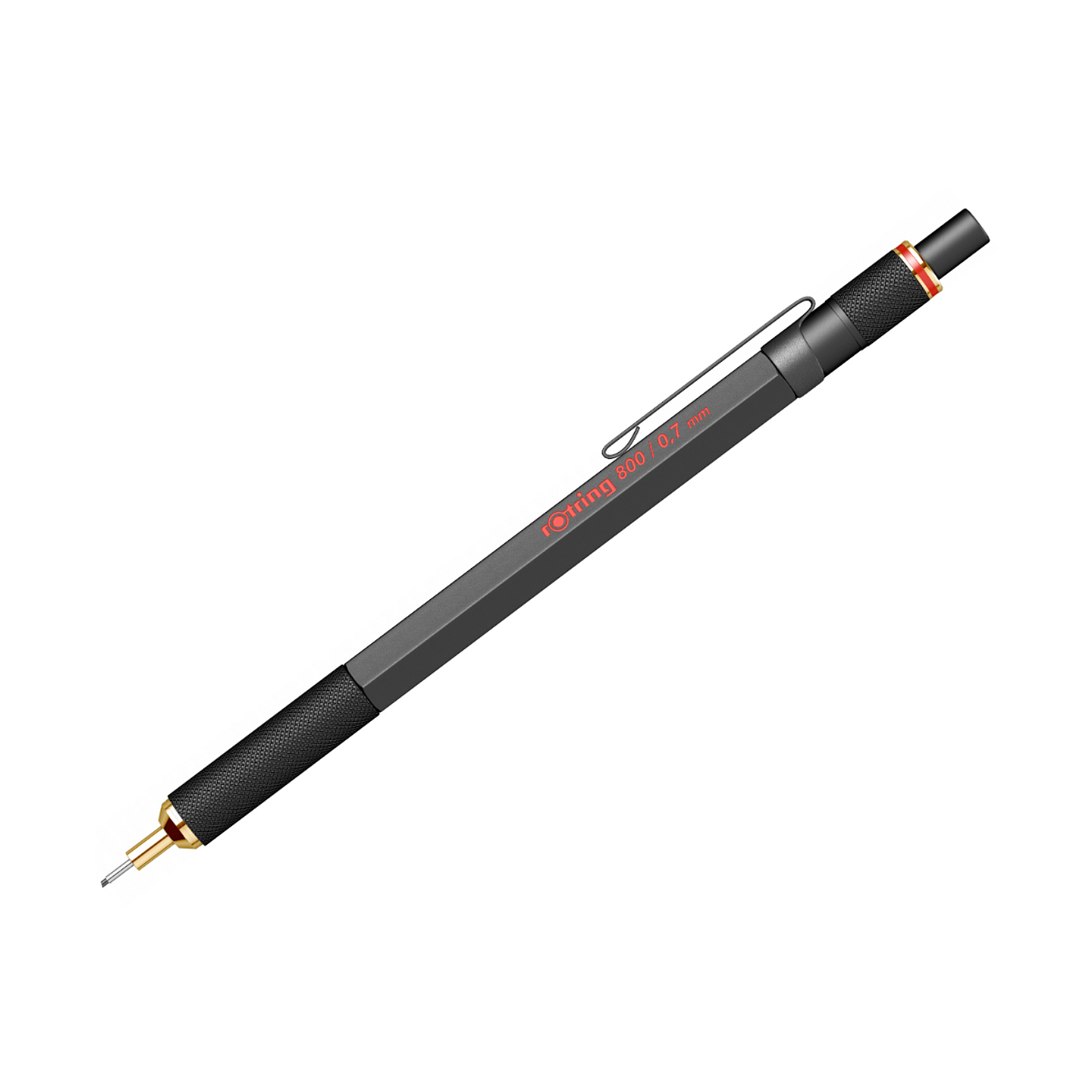 Portamina Metálico Rotring 800 Punta 0.7mm 1