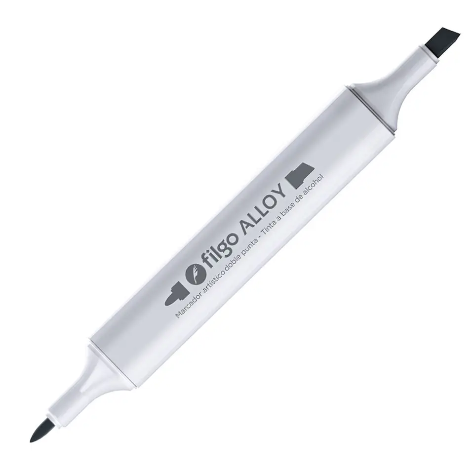 Marcadores Artísticos Doble Punta Filgo Alloy  - 12 Tonos Neutros 3