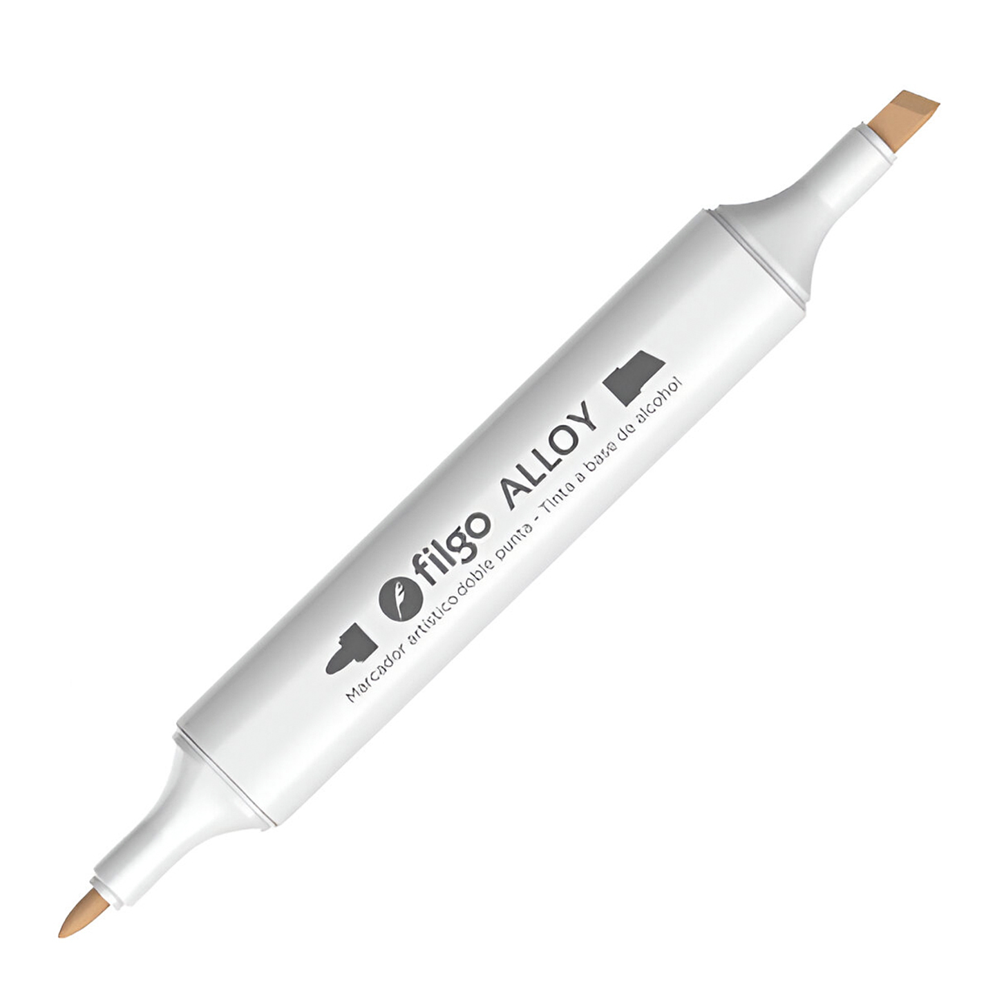 Marcadores Artísticos Doble Punta Filgo Alloy - 12 Tonos Piel 3