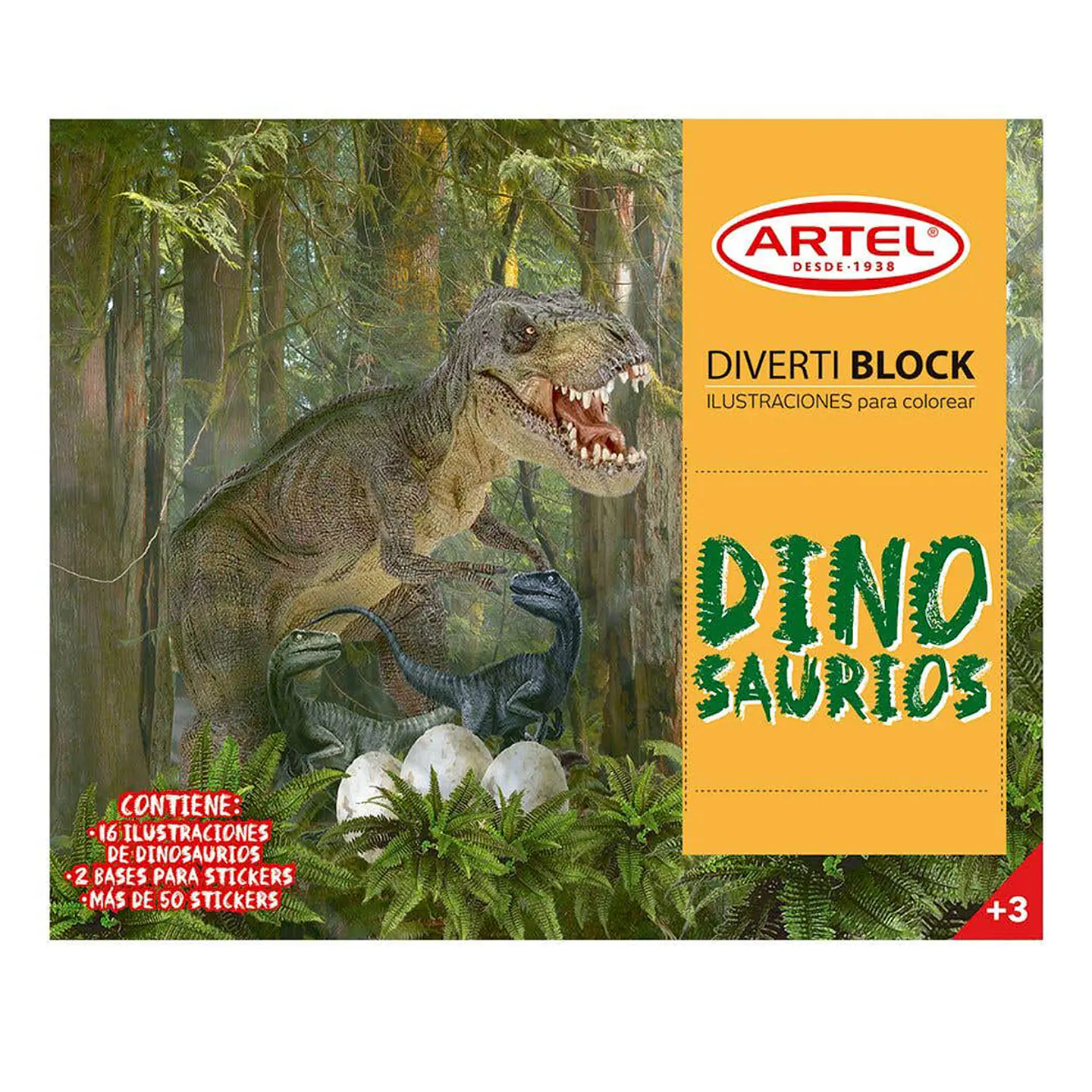 Divertiblock Dinosaurios Artel 1
