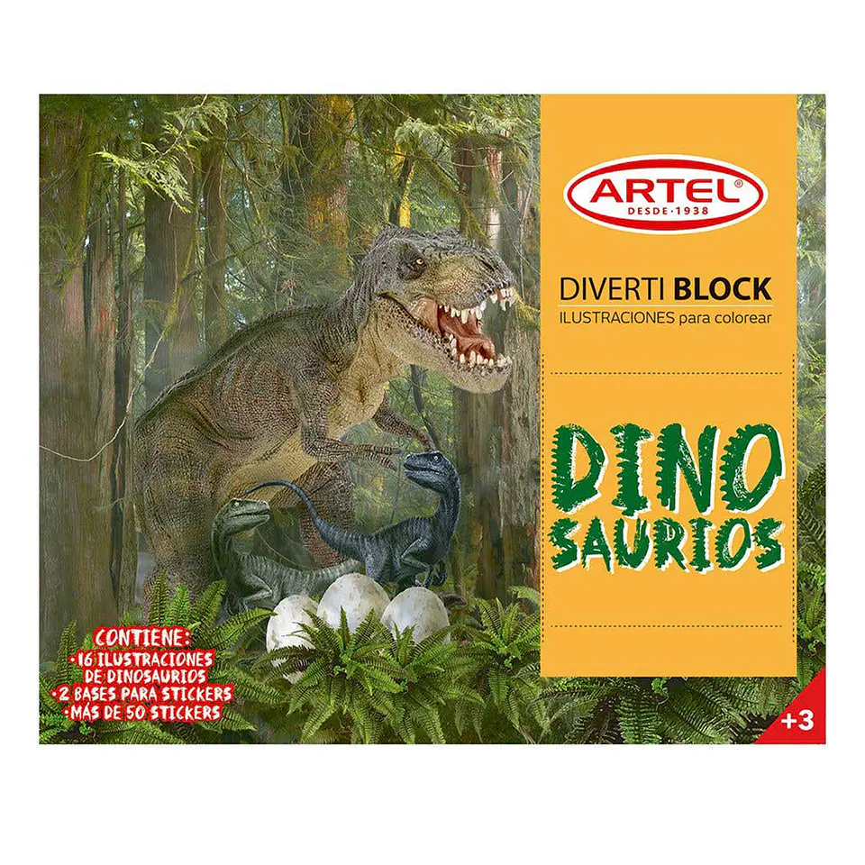 Divertiblock Dinosaurios Artel 1