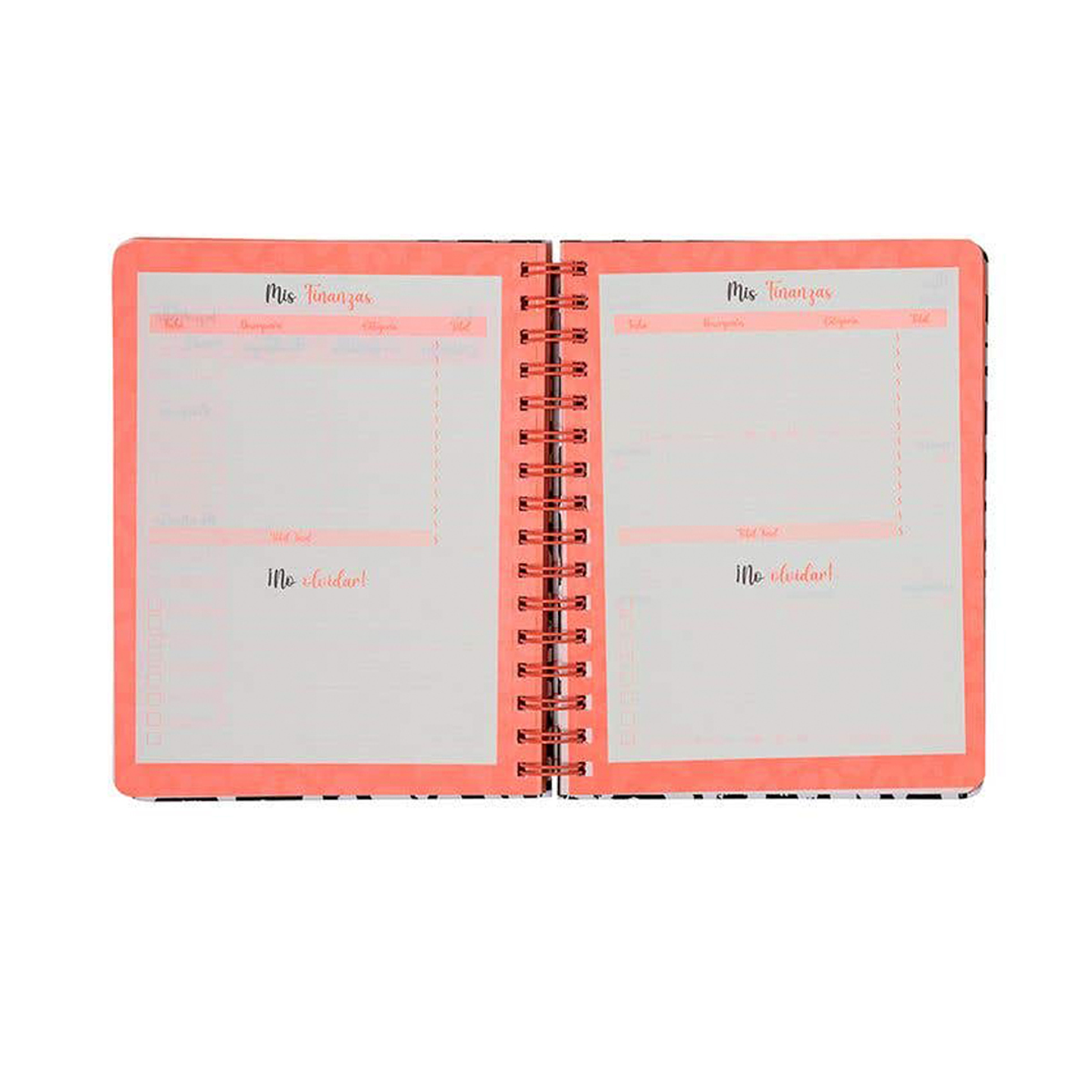 Planner 12 meses AnimalPrint 164x214mm - Artel 3