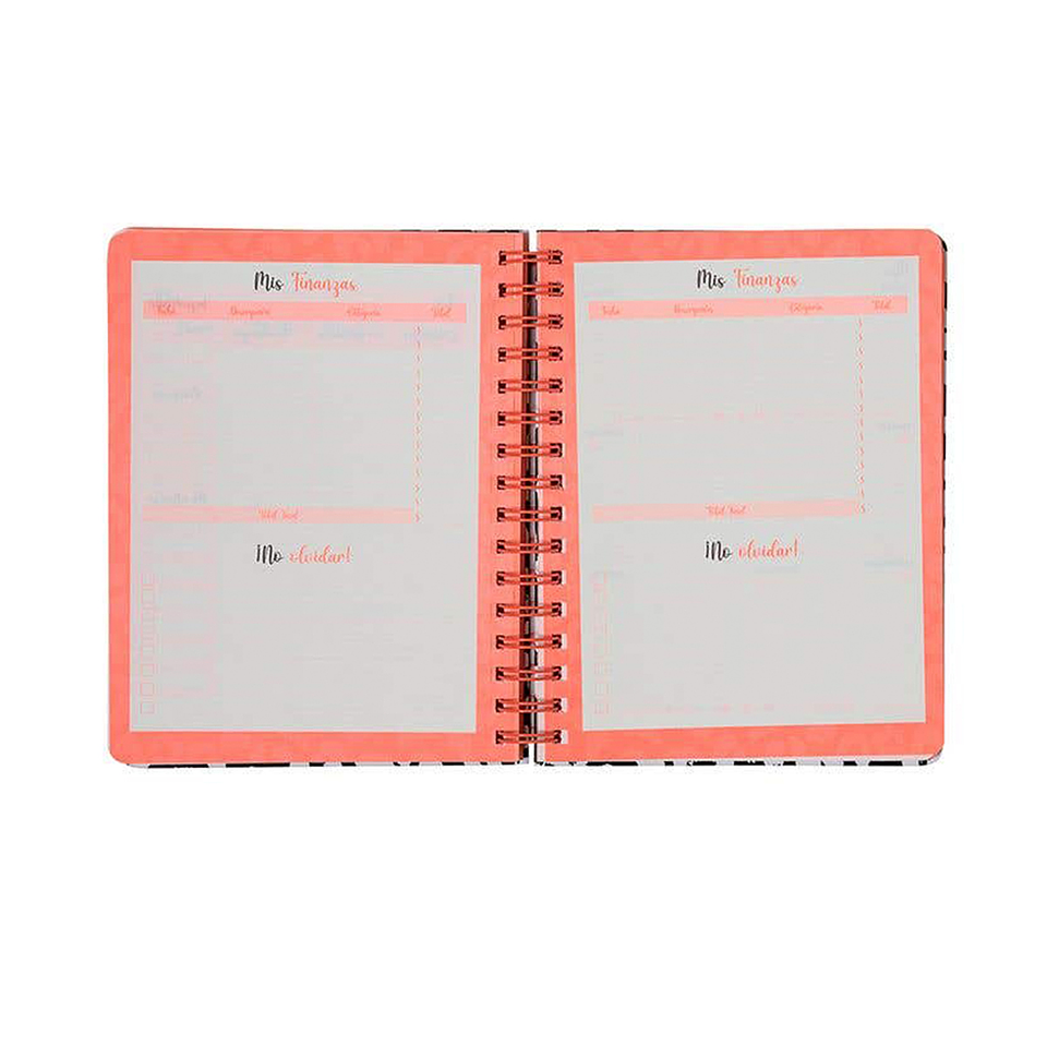 Planner 12 meses AnimalPrint 164x214mm - Artel 3