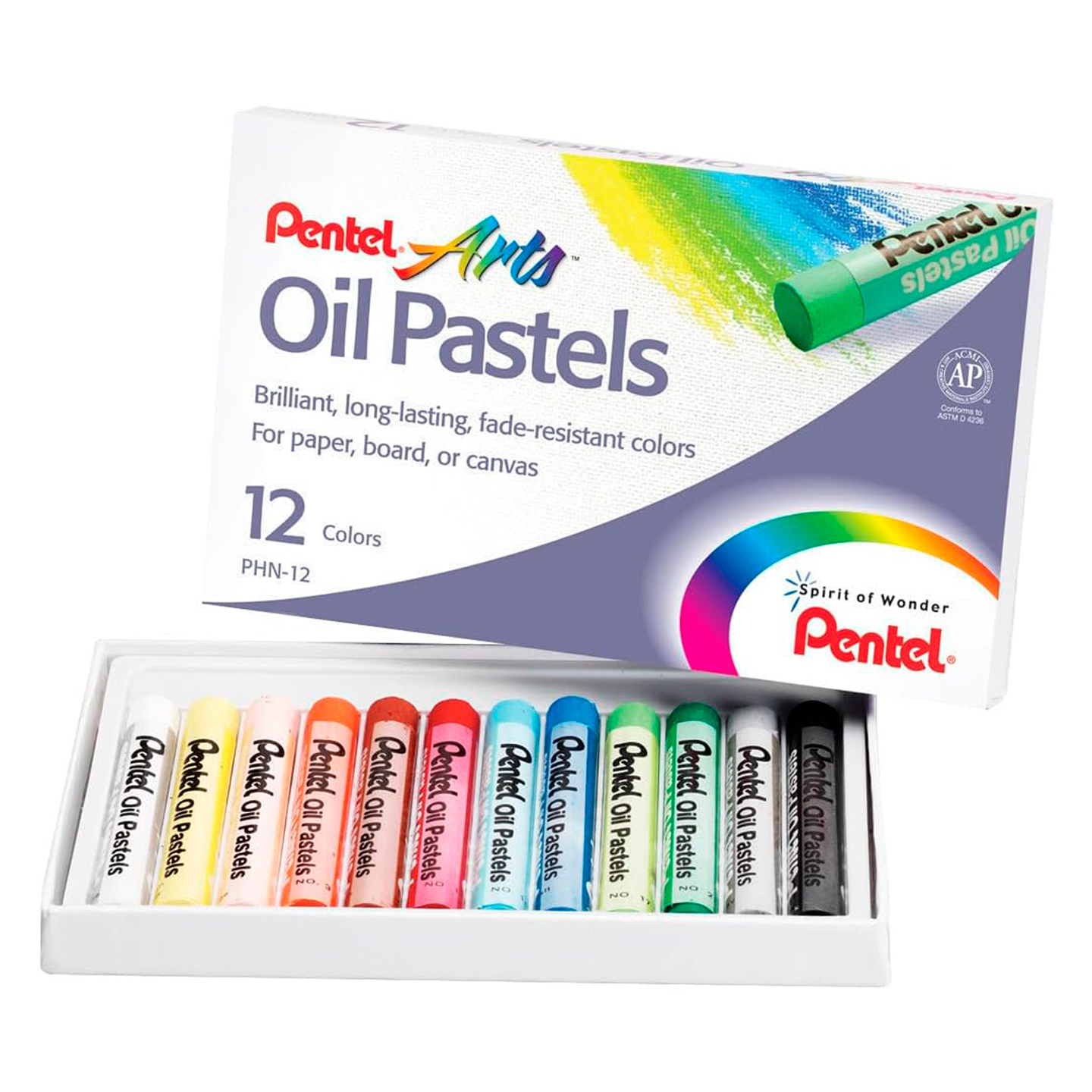 Estuche Pasteles 12 Colores - Pentel 2