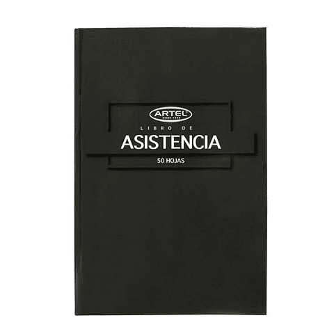 Libro de Asistencia ARTEL 50 hojas