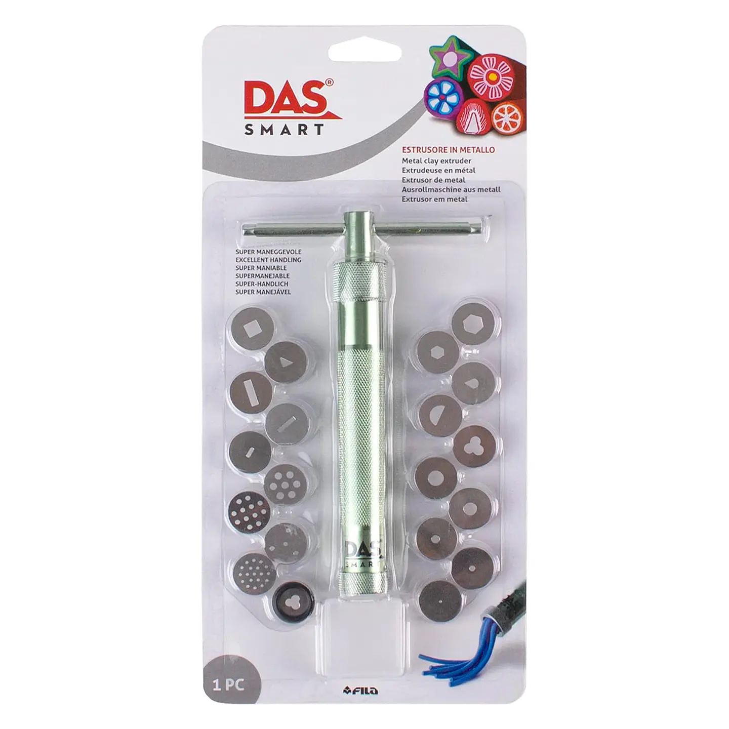 Extrusor Metálico Con Accesorios - Das Smart  1