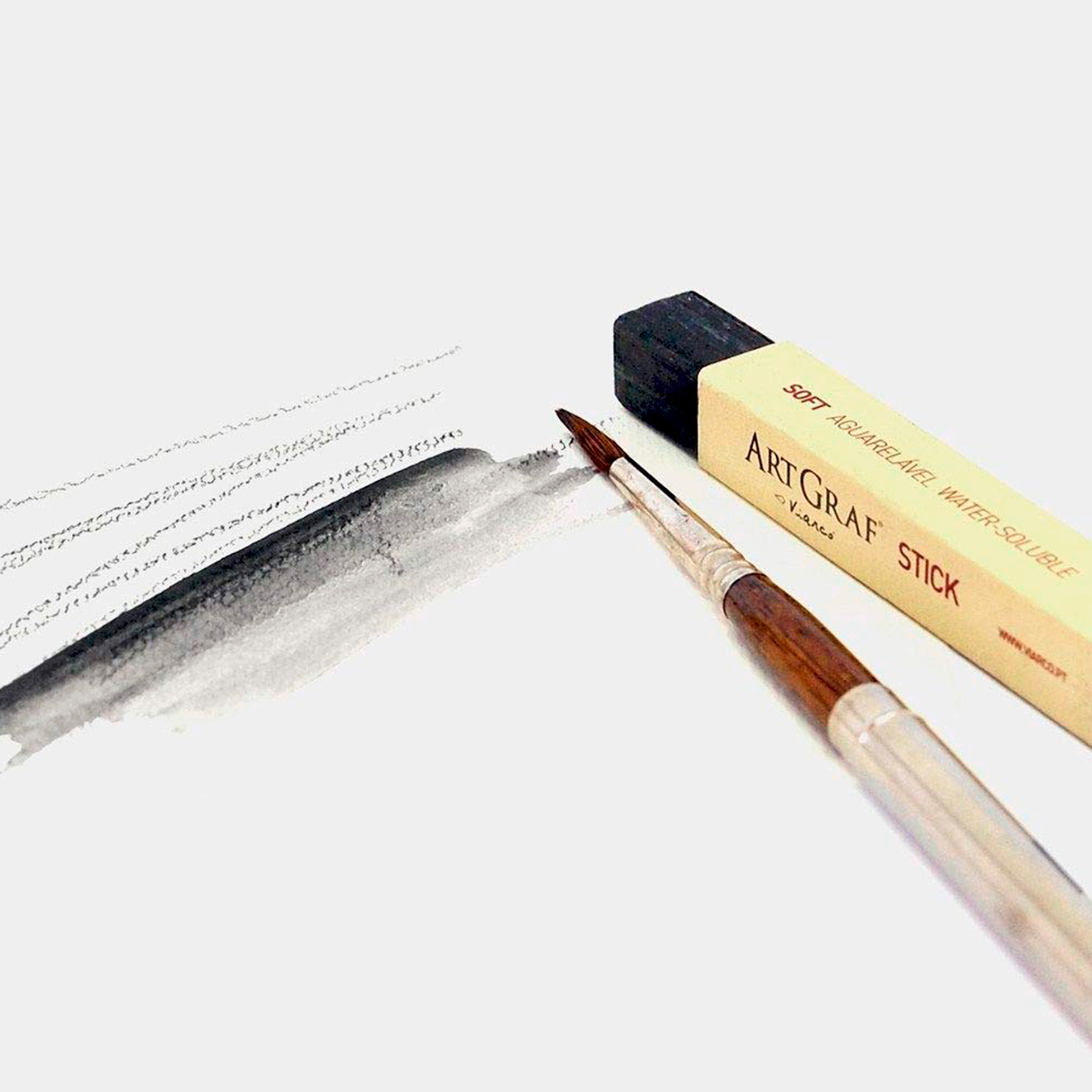 Barra De Grafito Suave Acuarelable ArtGraf Viarco 9cm 2