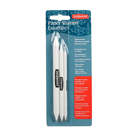 Difuminador de Papel Derwent Set 3