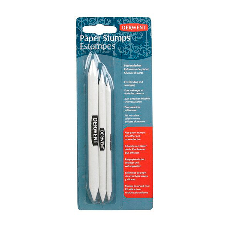Difuminador de Papel Derwent Set 3 1