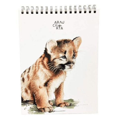Croquera Carta 21,2x28cm Puma - Araucaria