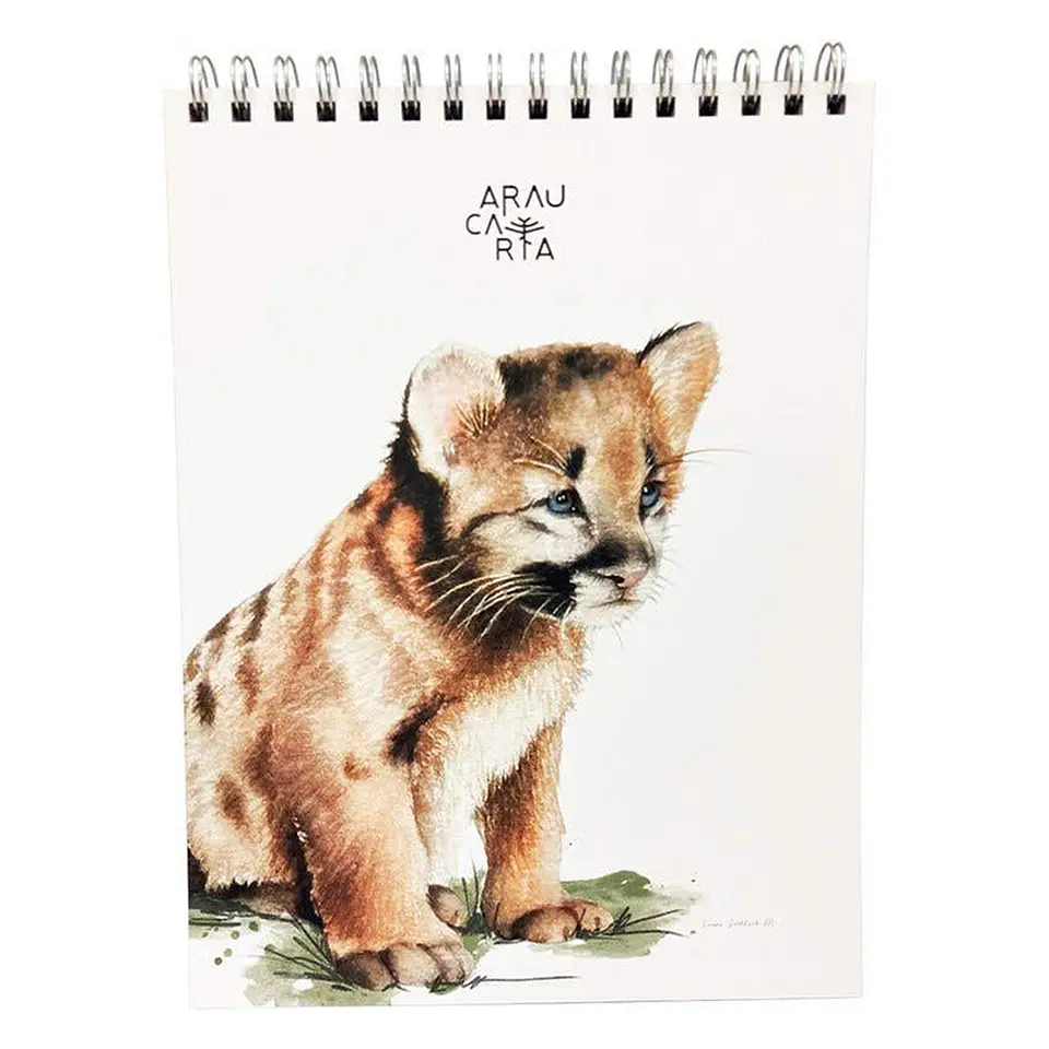 Croquera Carta 21,2x28cm Puma - Araucaria 1