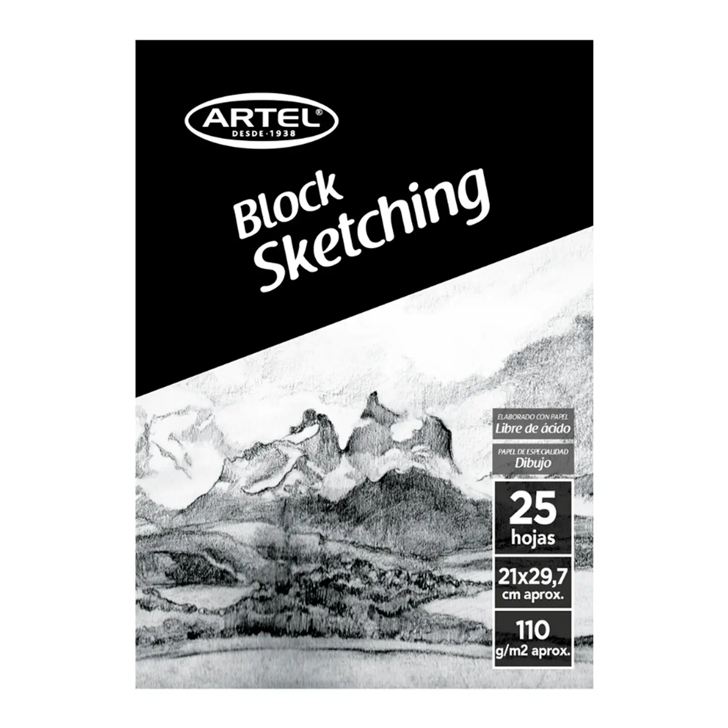 Block Dibujo 110gr A4 - Artel 1