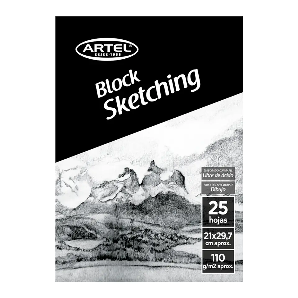 Block Dibujo 110gr A4 - Artel 1