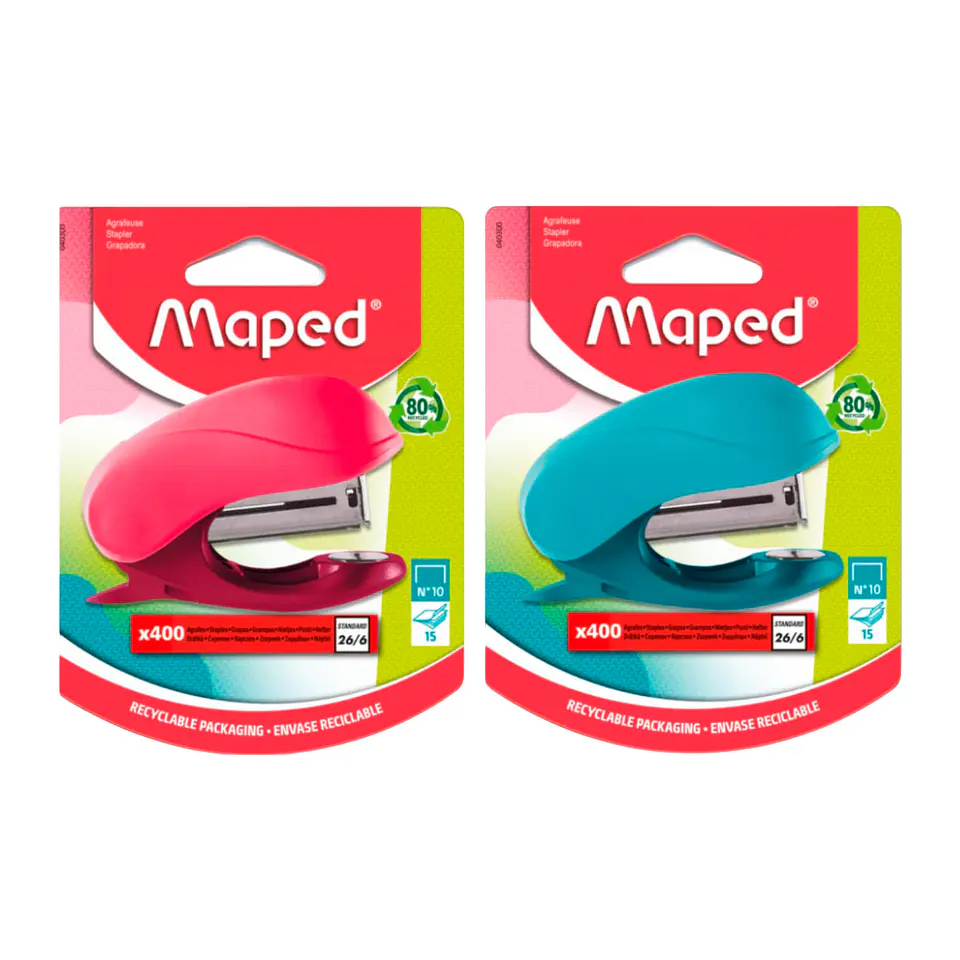 Corchetera Maped Vivo 26/6 + corchete  1