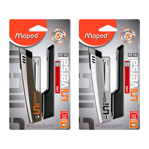 Corchetera Mediana 24-26/6 Metal - Maped