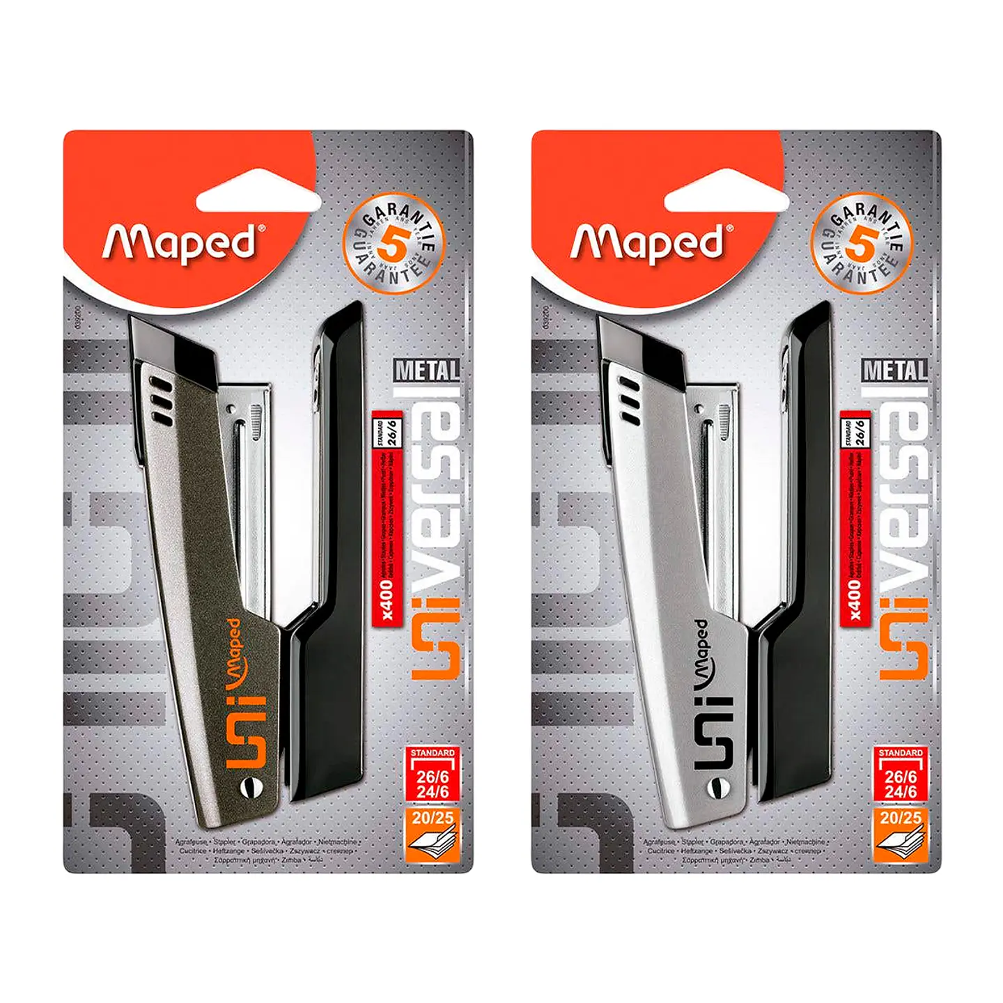 Corchetera Mediana 24-26/6 Metal - Maped 1