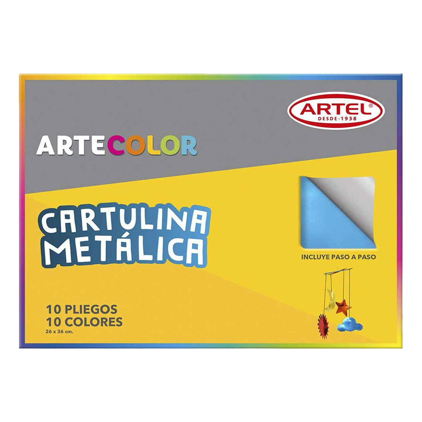 Estuche Artecolor Cartulina Metálica - Artel 1