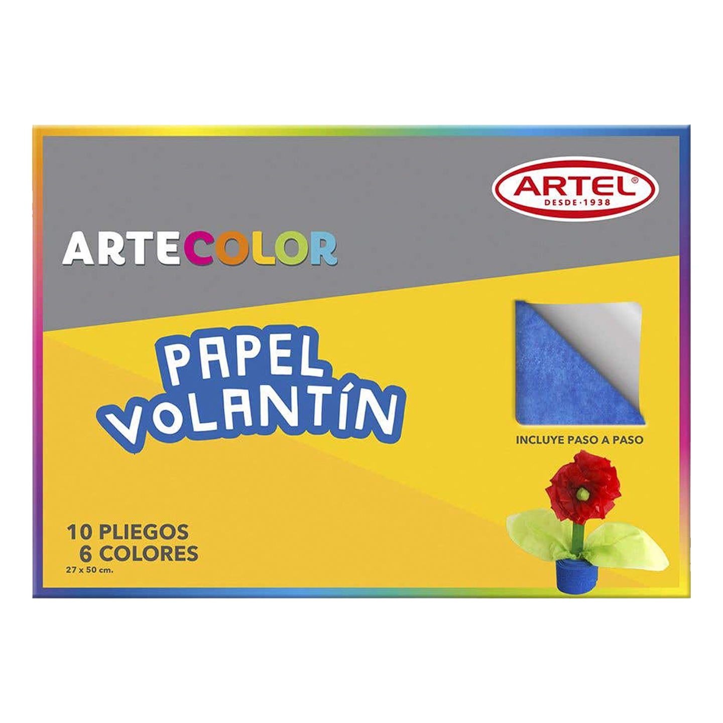 Estuche Artecolor Papel Volantín - Artel 1