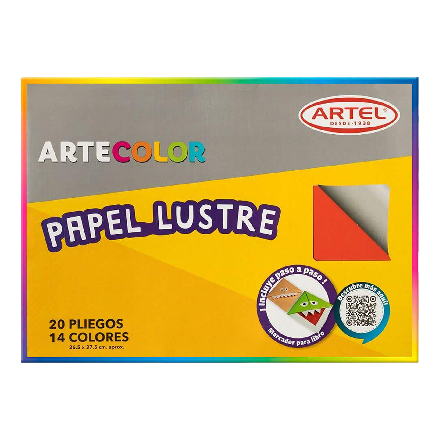 Estuche Artecolor Papel Lustre - Artel 1