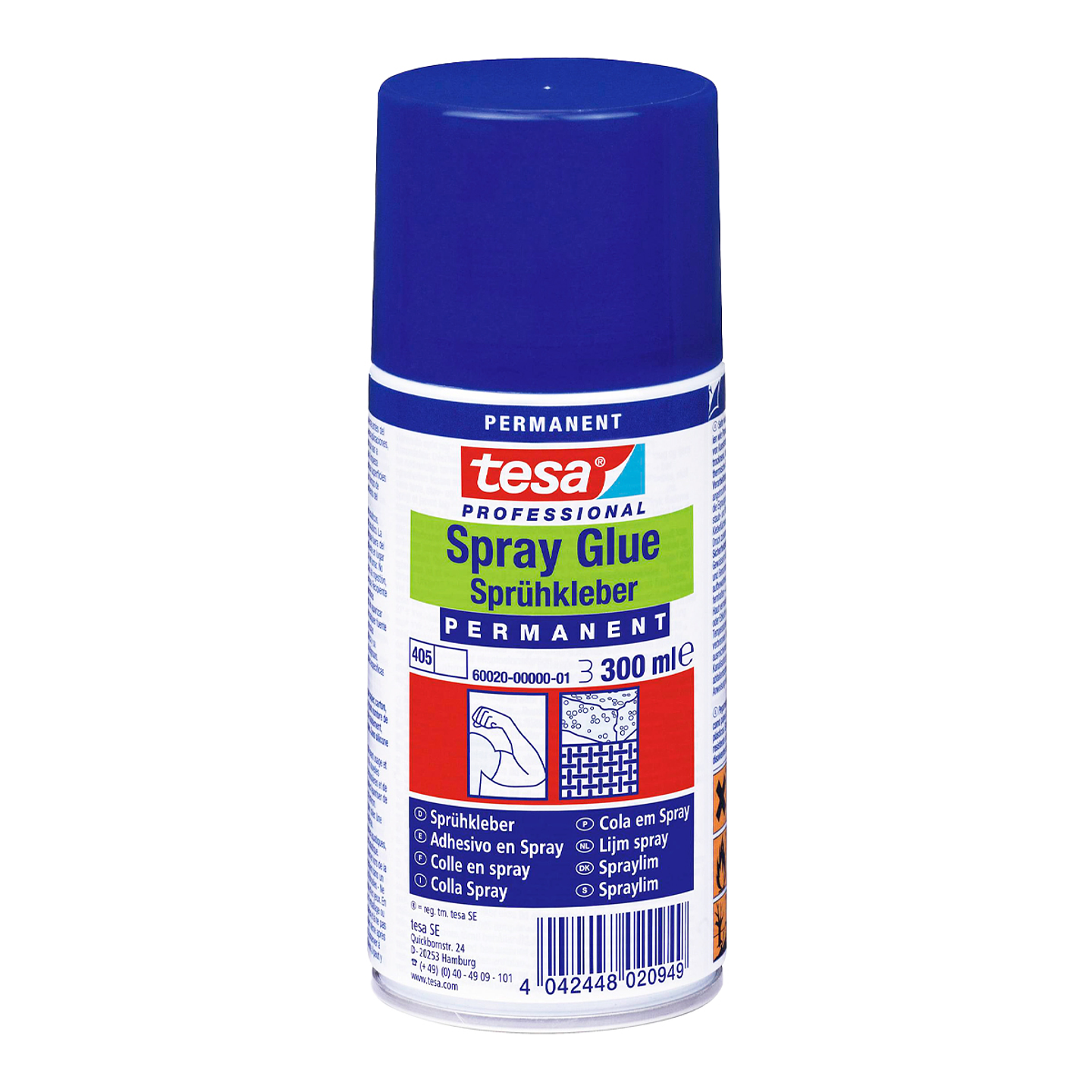 Pegamento en spray 300ml - Tesa 1
