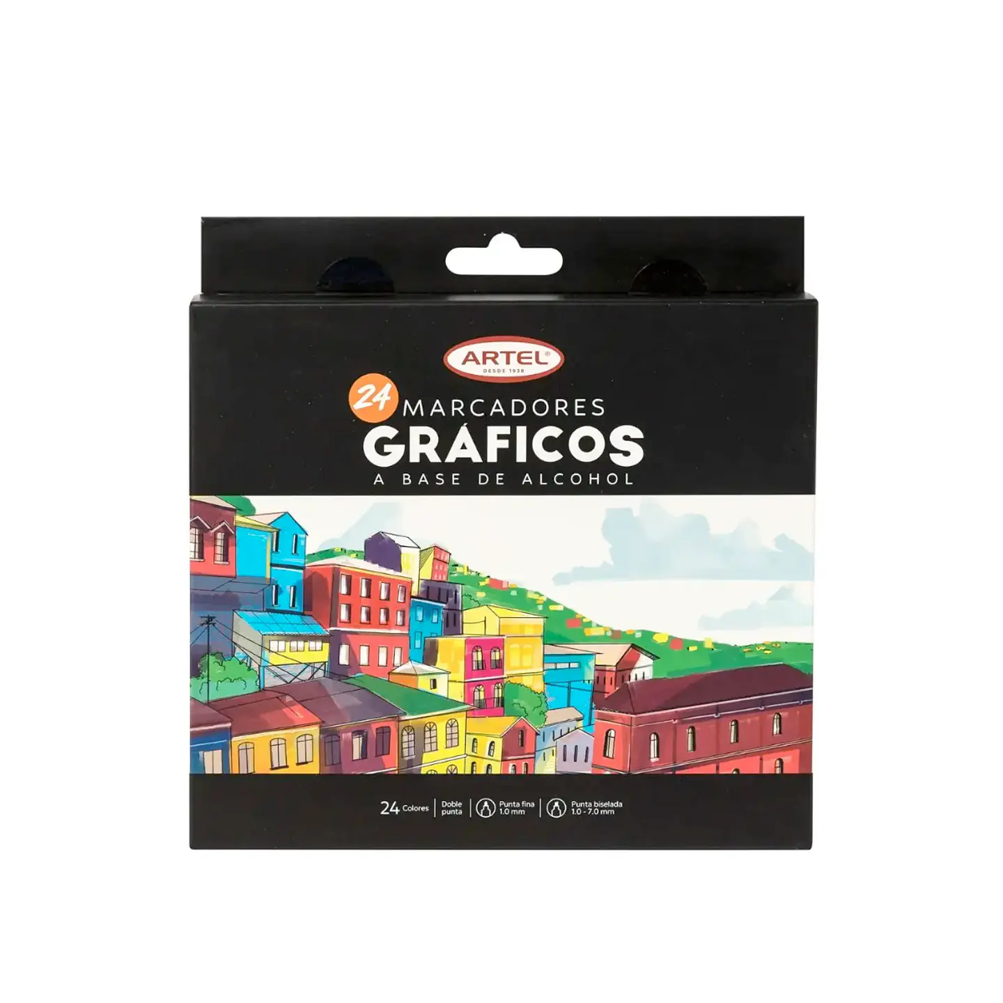 Marcadores Gráficos 24 Colores 1