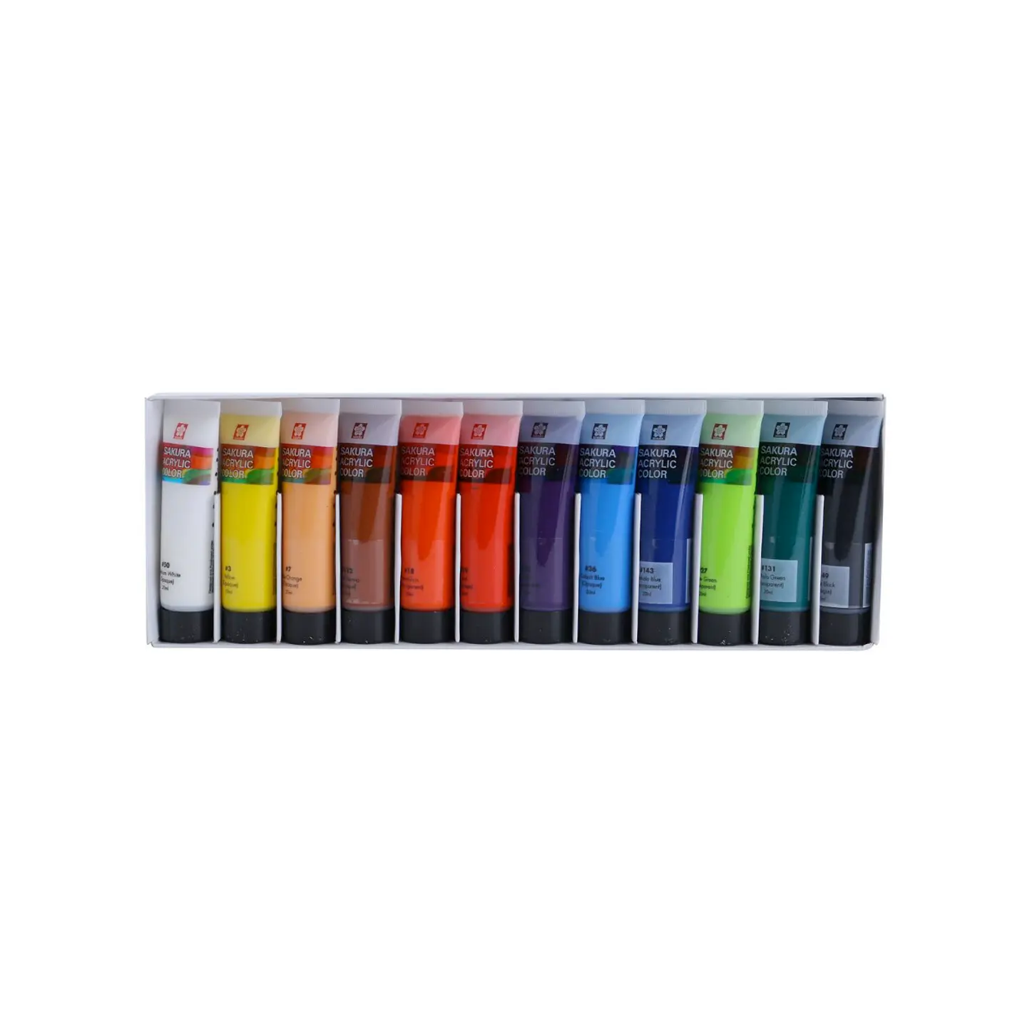 Set Pintura Acrilica 12 Colores de 20 ml 2