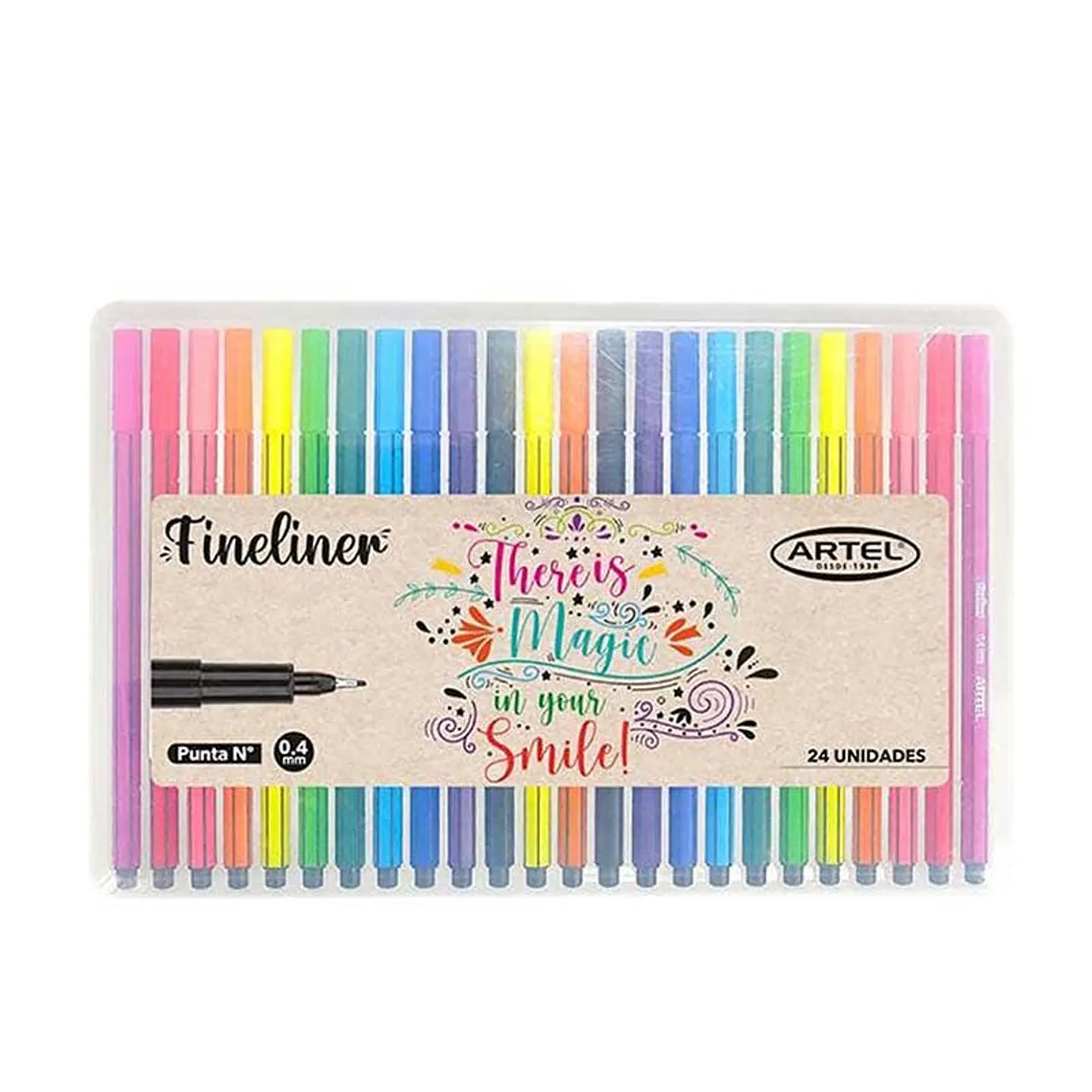 Estuche Fineliner Artel 24 colores 1