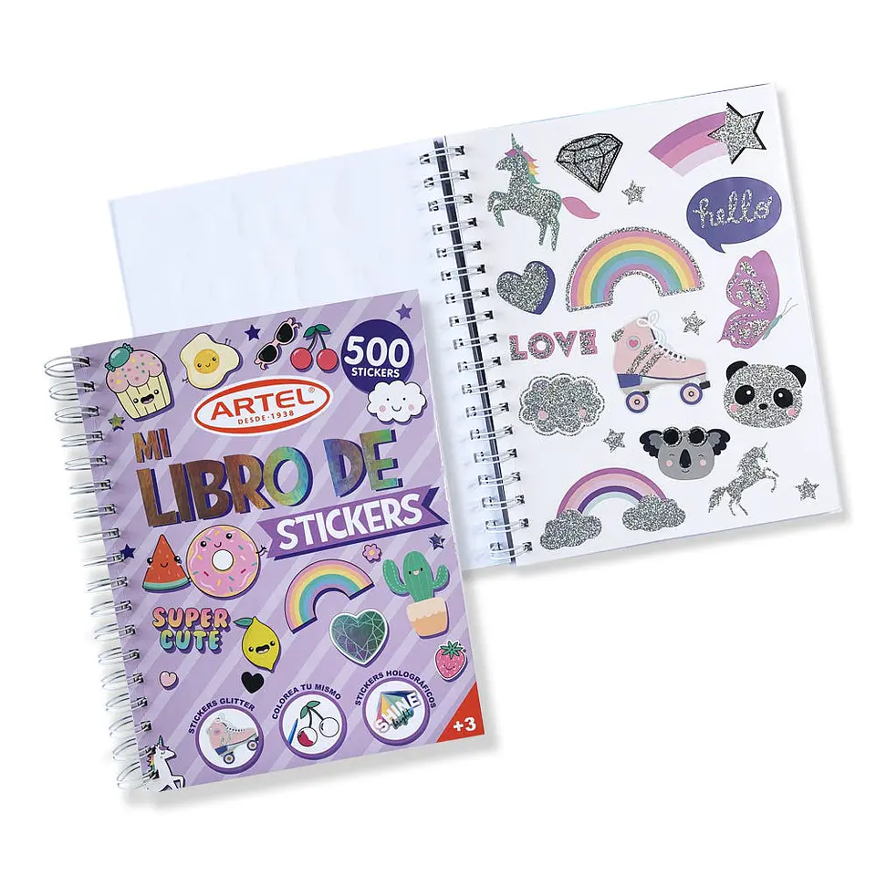 Album 500 Stickers - Artel 4