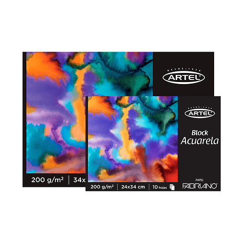 Block Fabriano Acuarela - Artel