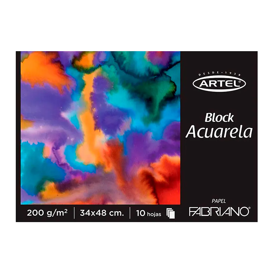 Block Fabriano Acuarela - Artel 3