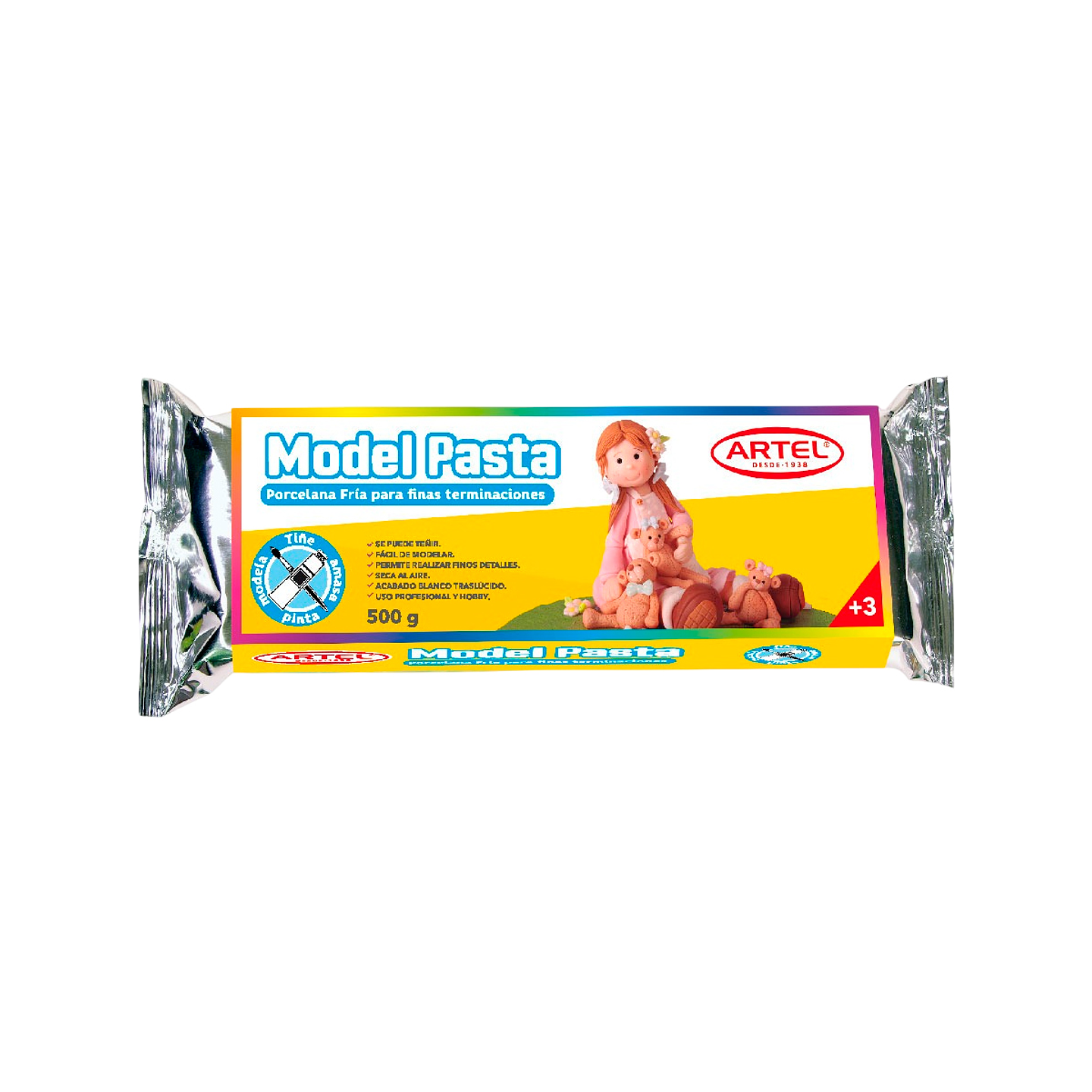 Model Pasta Cerámica Frío 500Grs - Artel 1