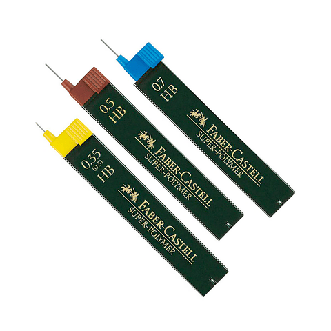 Minas Super Polymer - Set de 12 Minas (Disponible en 4 Medidas)