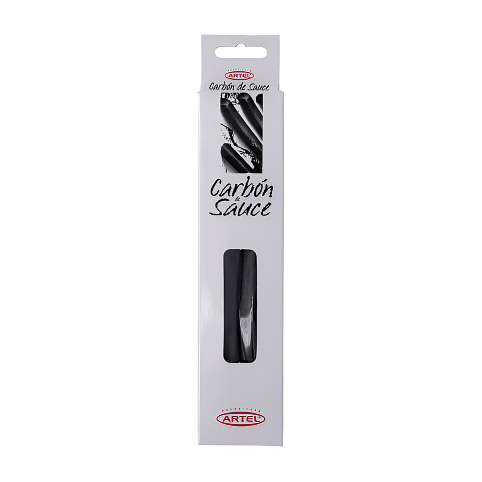  Caja 12 Barras Carboncillo Sauce 1