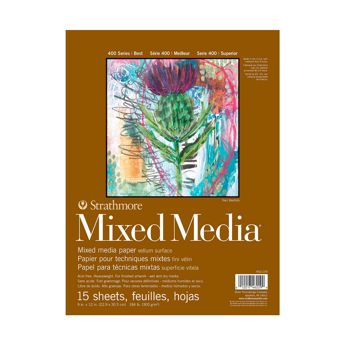 Block Para Técnicas Mixtas Mixed Media 300 G/m2 1